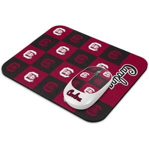 South Carolina Gamecocks Wireless Mouse and Mousepad Combo SOAR NCAA-MMP3 New
